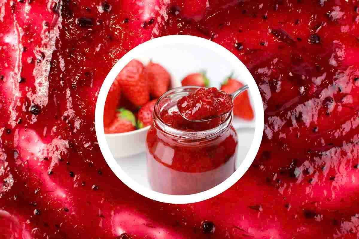 ricetta della marmellata di fragole